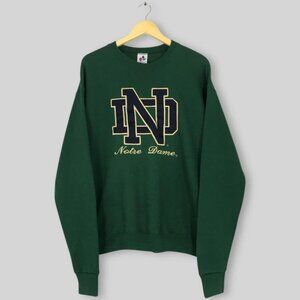 Vintage 90s Notre Dame Fighting Irish NCAA Sweatshirt, University of Notre Dame